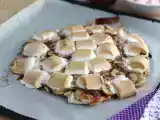 Opskrift Sød pizza med banan og chokolade