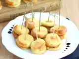 Foie gras-makroner med queneller