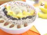 Smoothie bowl med mango og banan