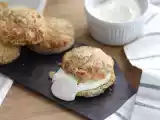 Opskrift Scones med røget laks og dild