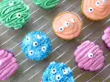 Opskrift Monster-cupcakes til halloween