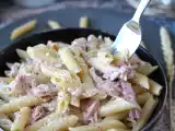 Opskrift Pasta med fløde og skinke: cremet, hurtig og uimodståelig!