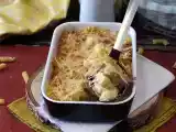 Opskrift Gratin af skinke- og ostepasta i airfryeren