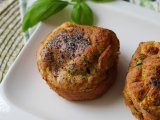 Opskrift Courgettemuffins i frituregryde: den lette og luftige opskrift