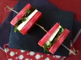Opskrift Rucola-sandwich med vandmelon og feta, sommerens friskeste virale opskrift!
