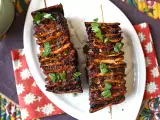 Opskrift Lavash kebabspyd med tortillas, nemt at lave i airfryeren!