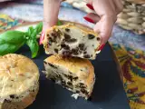 Opskrift Salte muffins med oliven og philadelphia i airfryer