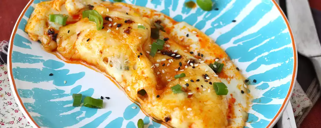 Spejlæg med honning og mozzarella, den søde, salte og krydrede ekspresmorgenmad!