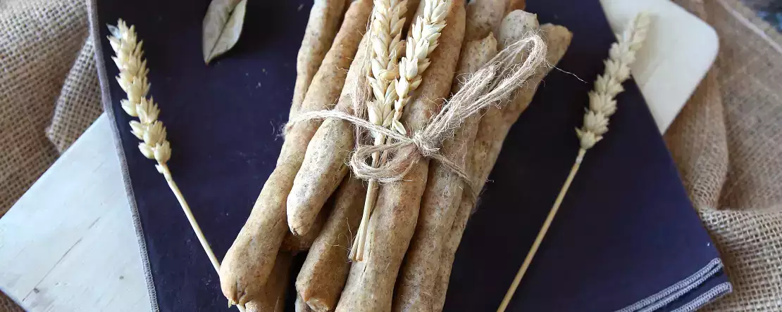 Hjemmelavede gressins med air fryer