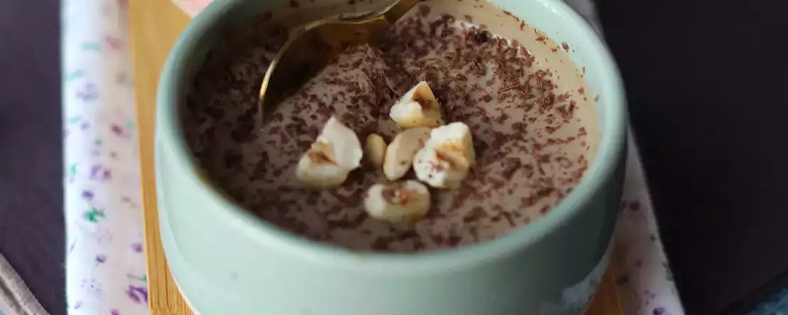 Kaffemousse med silketofu: 3 ingredienser, uden æg eller fløde