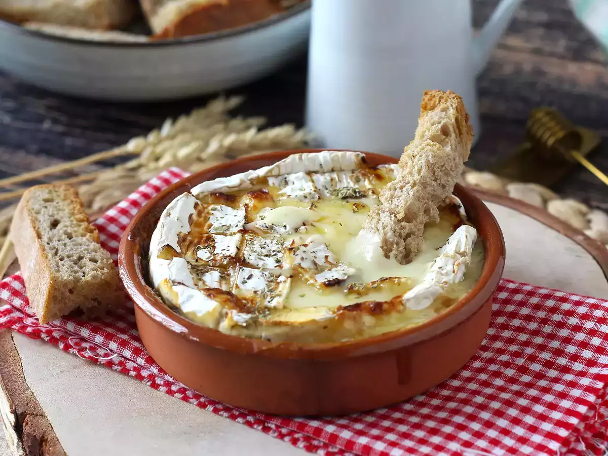Opskrift Stegt camembert-ost med air fryer!