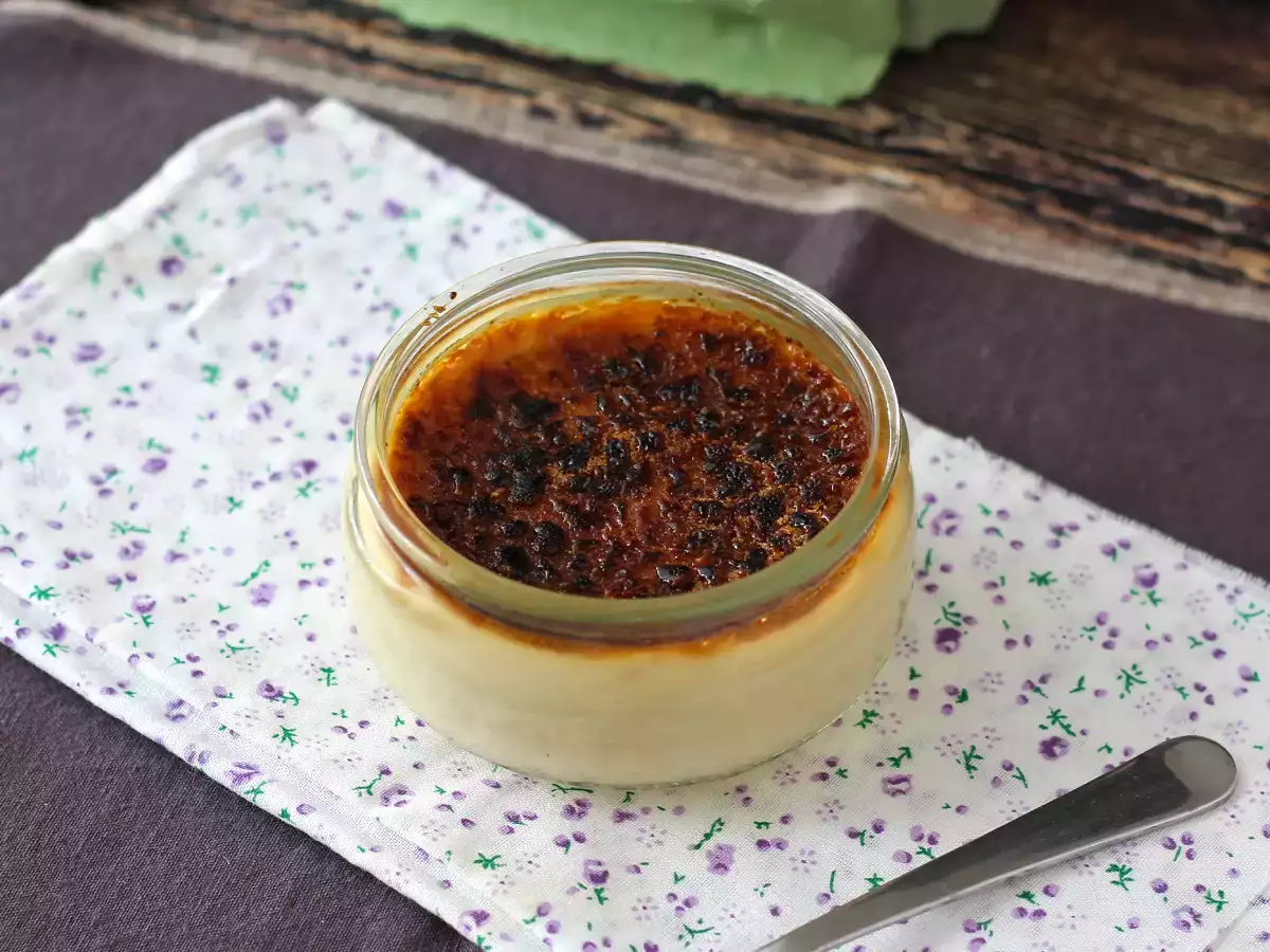 Opskrift Supernemme crème brûlées med air fryer!