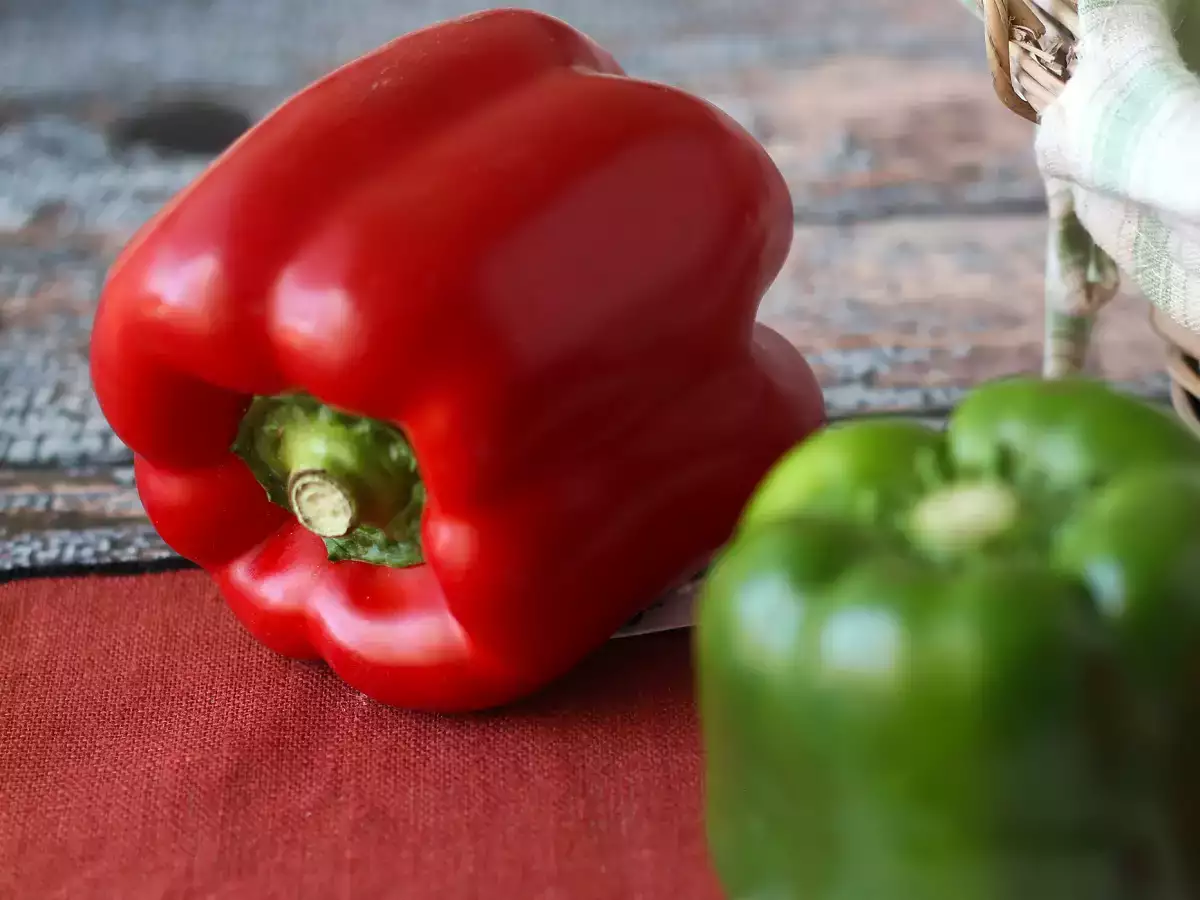 Opskrift Sådan flår du bagte peberfrugter