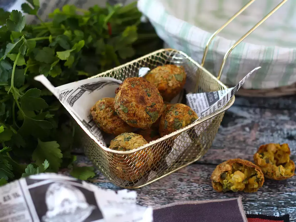 Opskrift Falafler i air fryer, for sprøde resultater uden stegning!