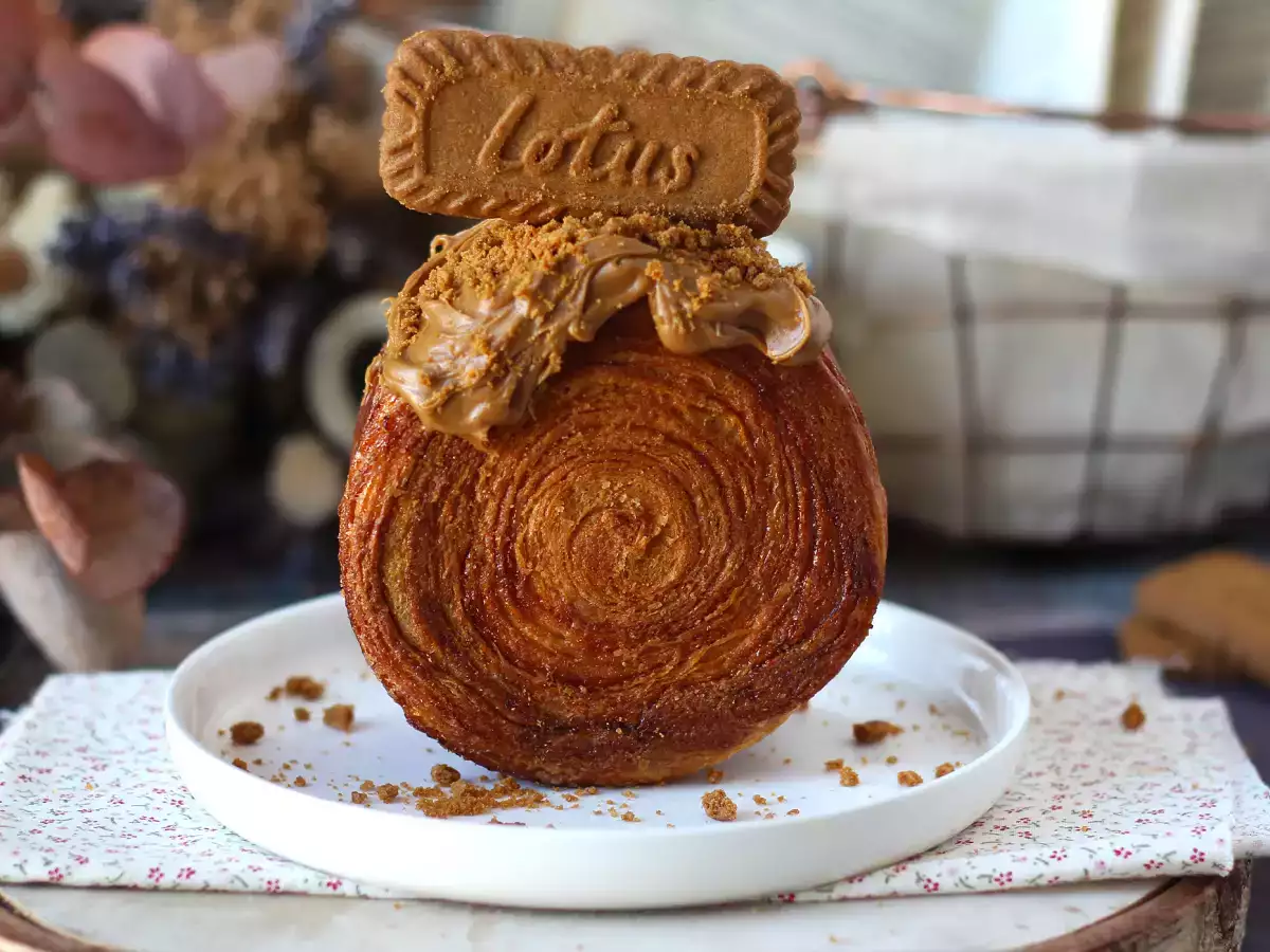 Opskrift New york roll express med speculoos - hurtig og økonomisk opskrift