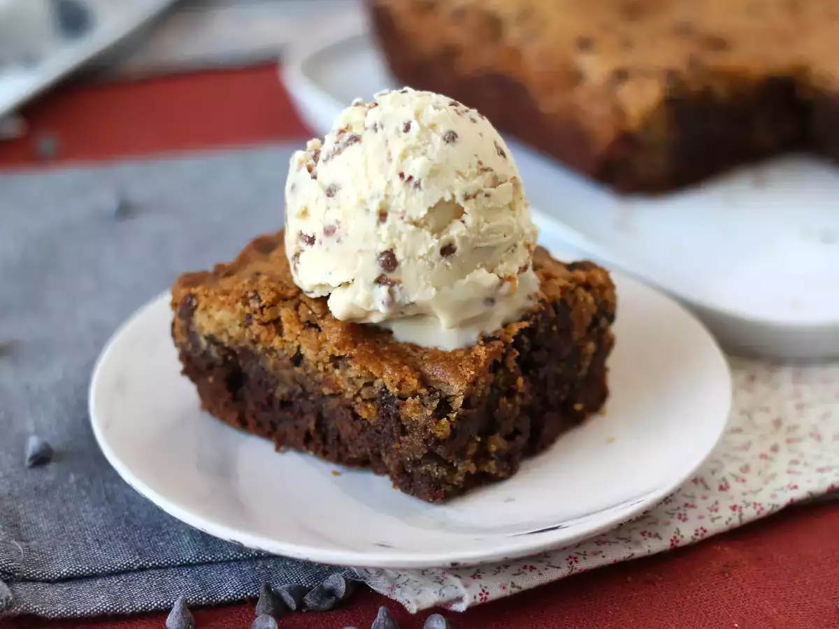 Opskrift Brookies, den perfekte kombination af en brownie og en cookie