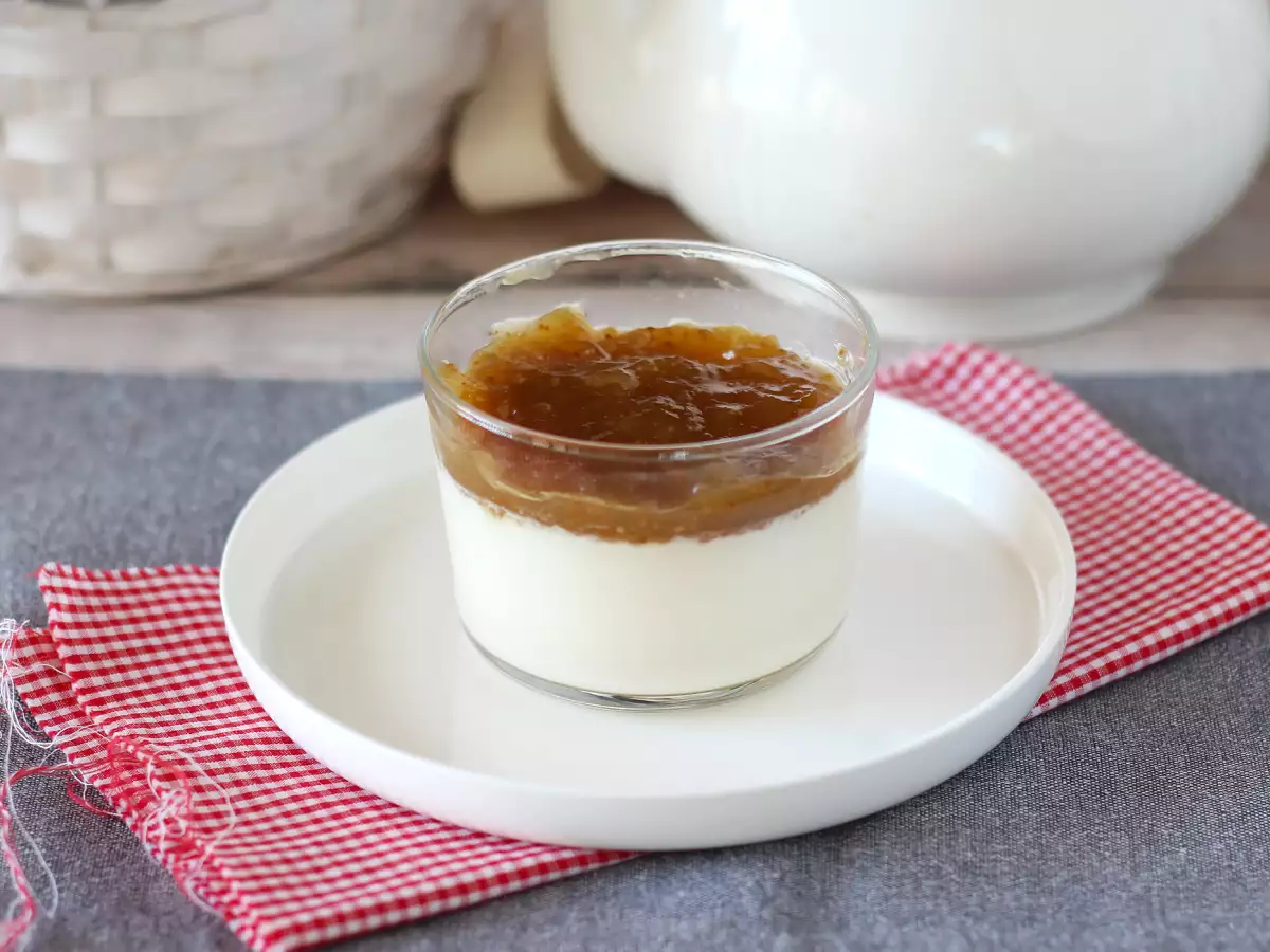 Opskrift Vaniljepanna cotta med figensauce