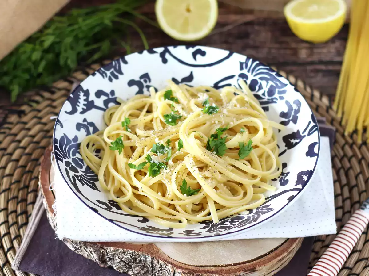 Opskrift Pasta med citron - pasta al limone (din fremtidige favorit!)