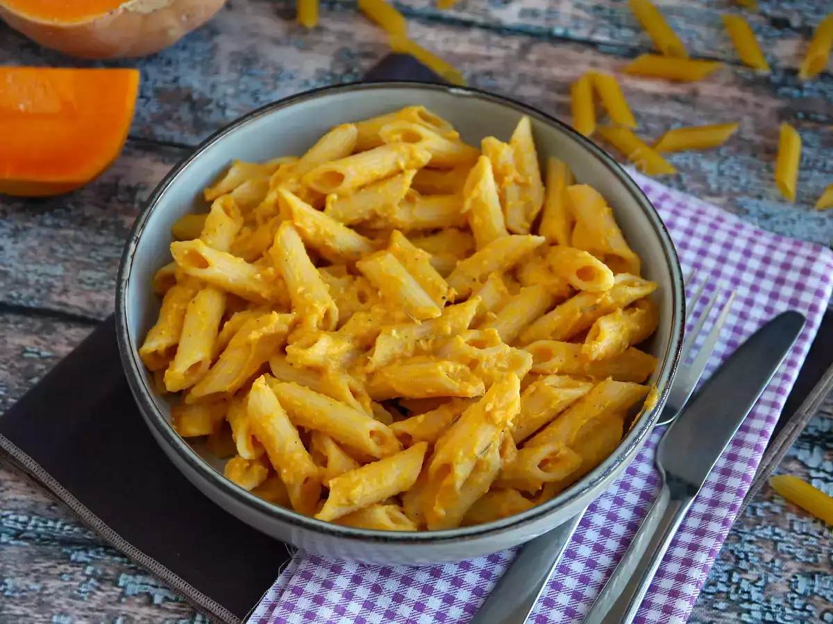 Opskrift Butternut-pasta til et ultra-komfortabelt måltid!