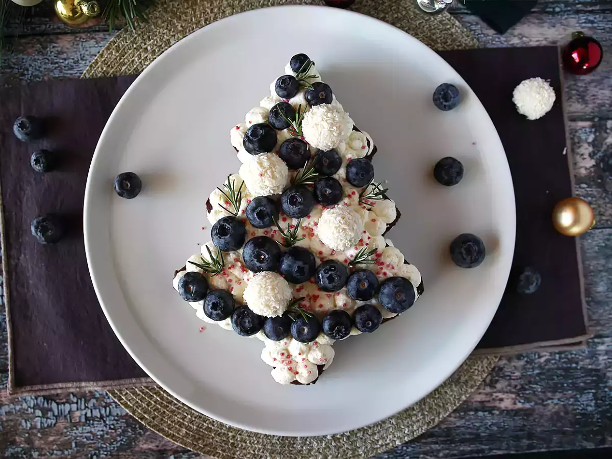 Opskrift Juletræstærte: den eneste opskrift, der kan erstatte træstammen!