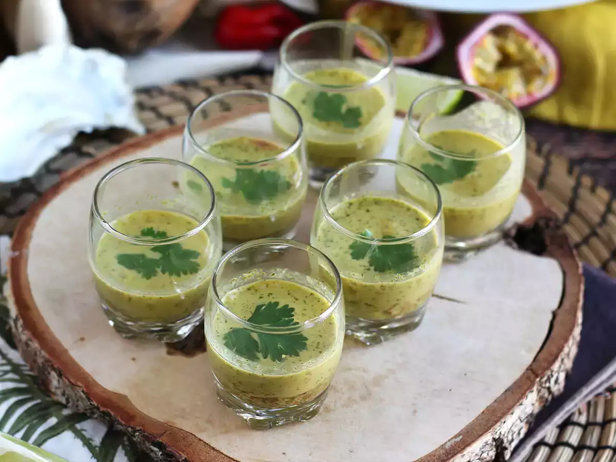 Opskrift Ceviche af østers: leche de tigre og passionsfrugt