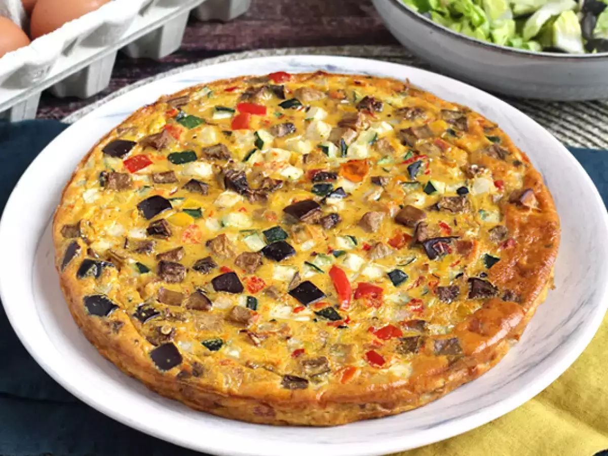 Opskrift Grøntsagsflan - en ret for alle