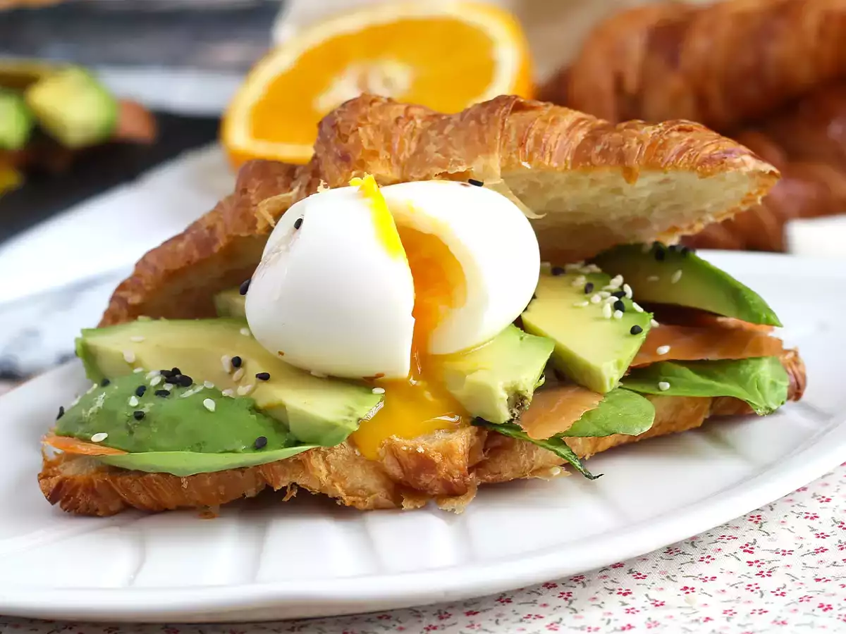 Opskrift Croissant brunch-sandwich