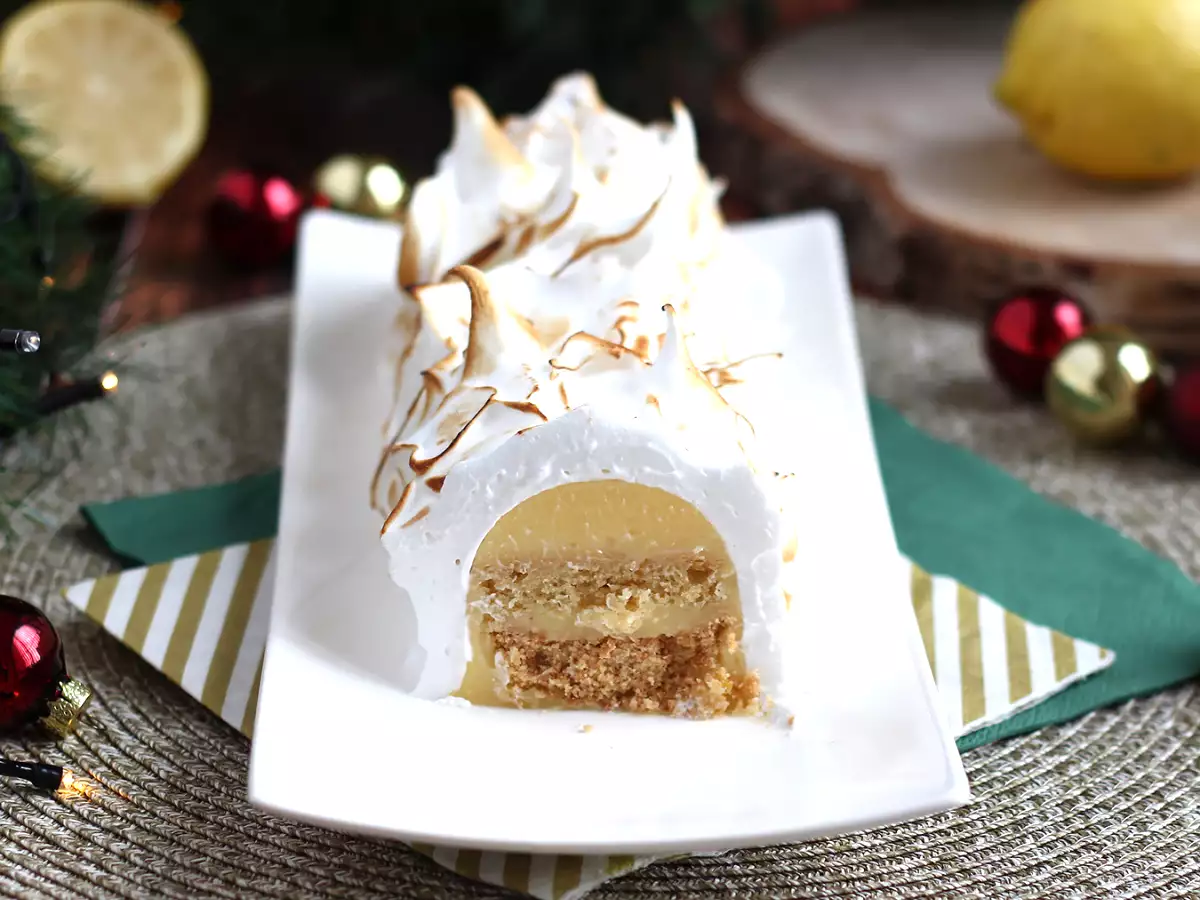 Opskrift Tærte med citronmarengs