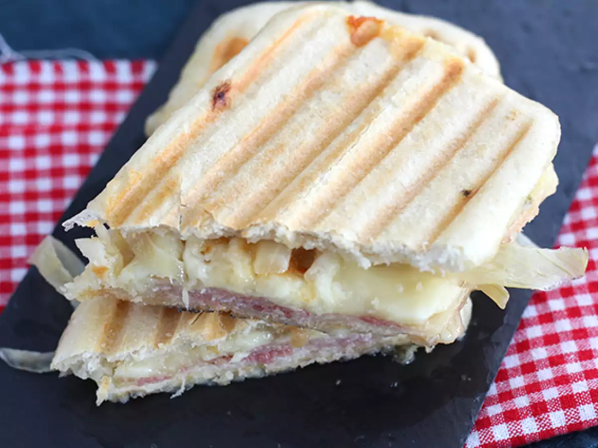 Opskrift Raclette-panini