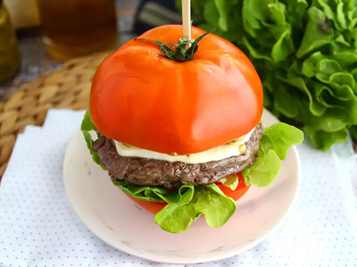 Opskrift Tomatburger
