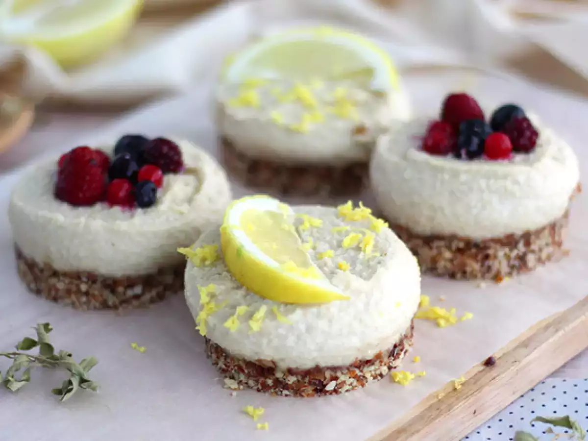 Opskrift Veganske cheesecakes, en vegansk opskrift fra a til z