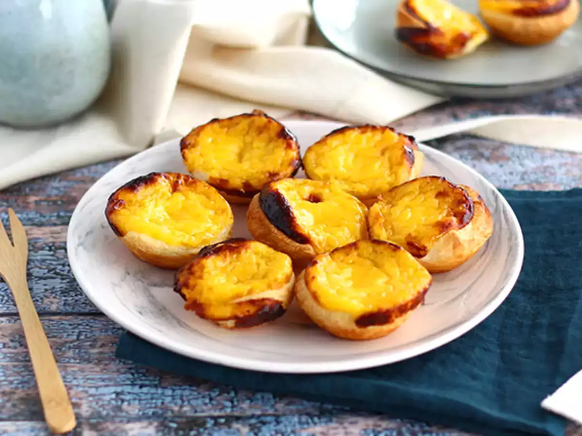 Opskrift Pasteis de nata (portugisiske kager)