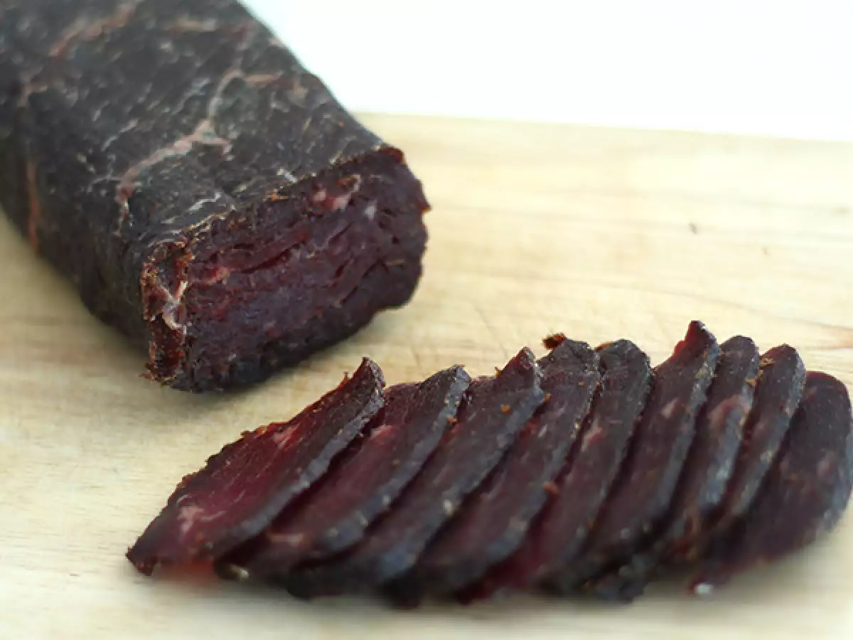 Opskrift Bündnerfleisch eller tørret oksekød