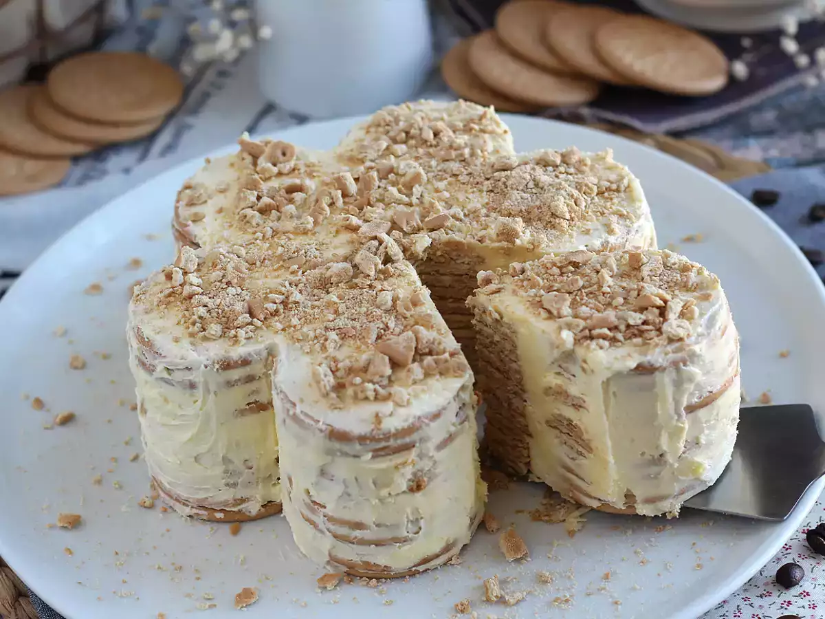 Opskrift Portugisisk kiksekage, bolo de bolacha