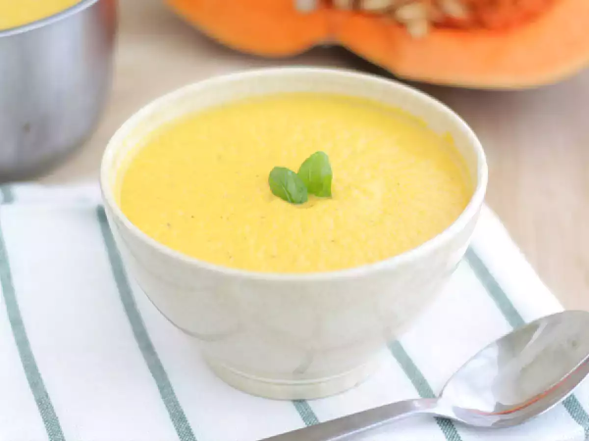 Opskrift Cremet græskarsuppe