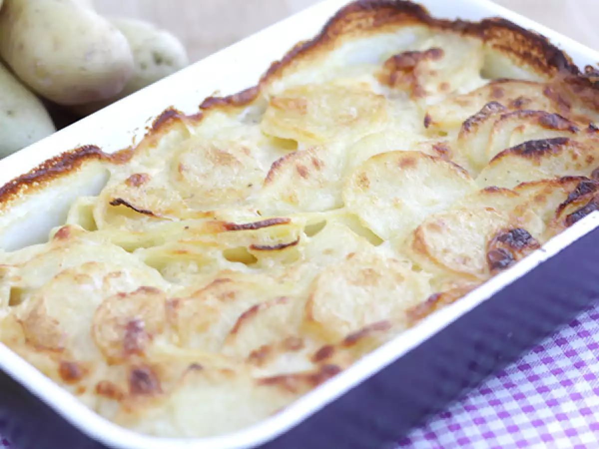 Opskrift Gratin dauphinois - den rigtige opskrift