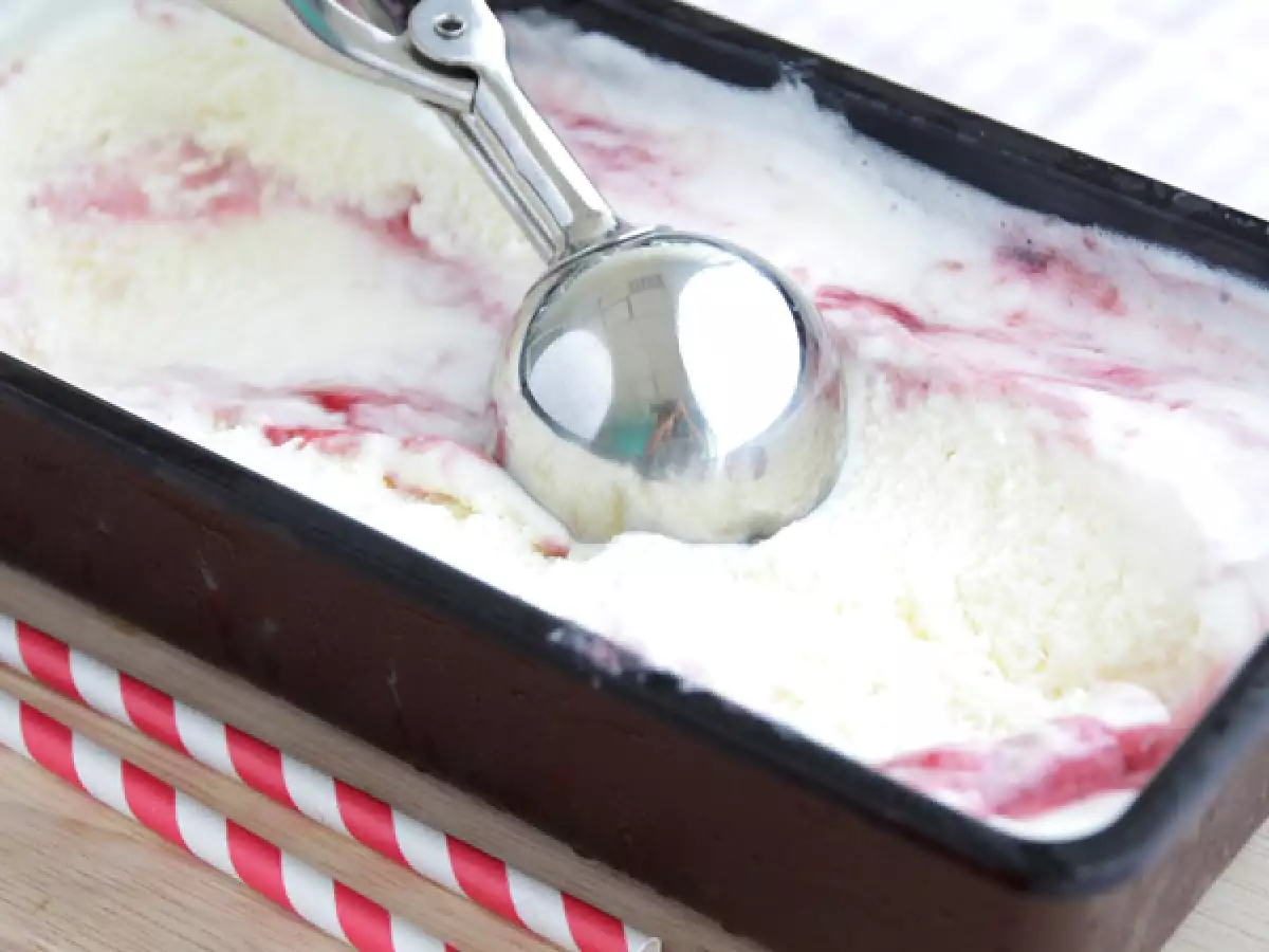 Opskrift Yoghurt og hindbæris