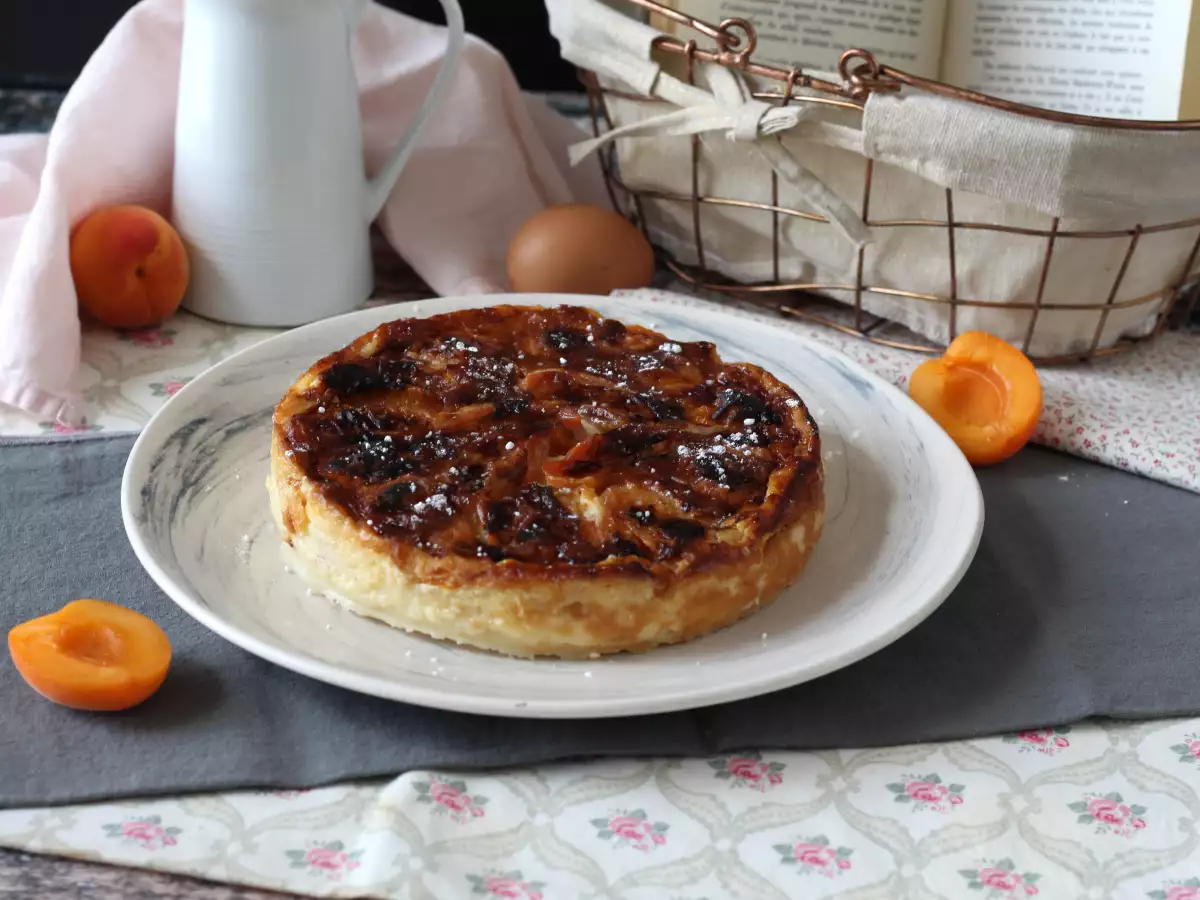 Opskrift Abrikosclafoutis i airfryer