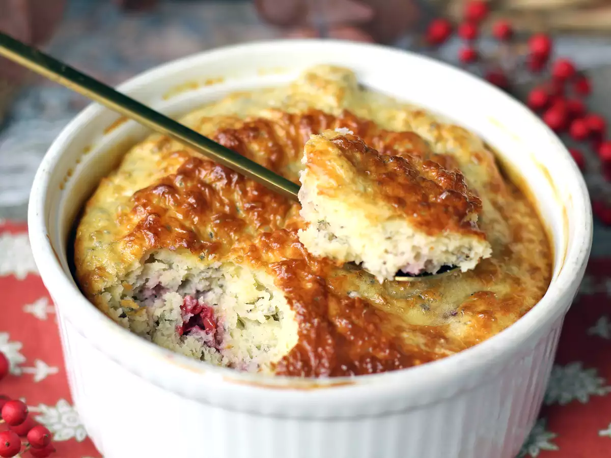 Opskrift Superenkel proteinkage med rød frugt