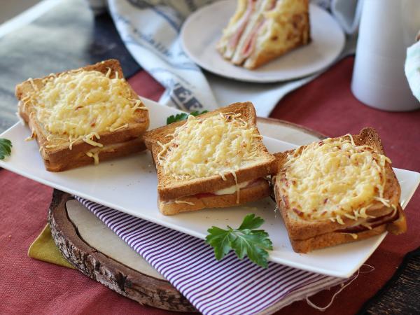 Opskrift Croque monsieur med air fryer