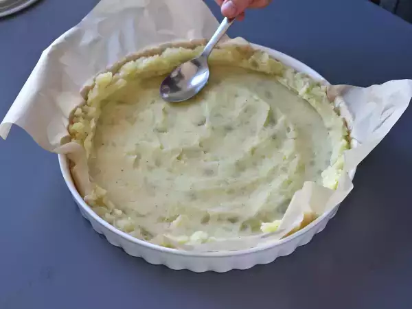 Opskrift Krydret tærtedej lavet med kartofler: et sundt, glutenfrit alternativ!