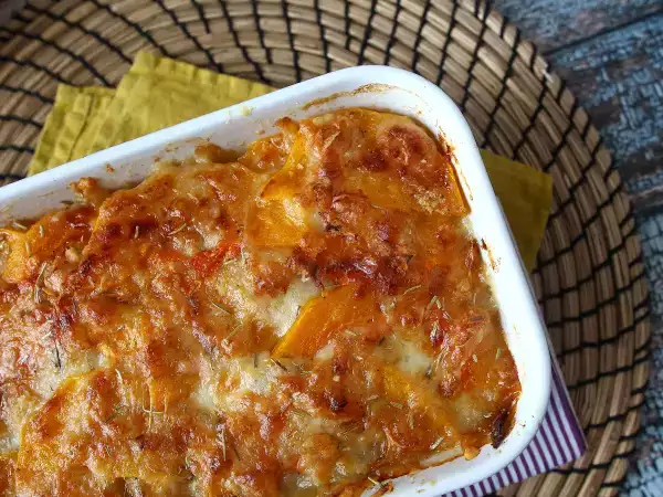 Opskrift Vegetarisk græskar parmigiana