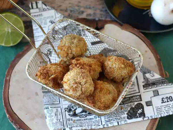 Opskrift Sprøde tunfrikadeller i air fryer: en uimodståelig appetitvækker!