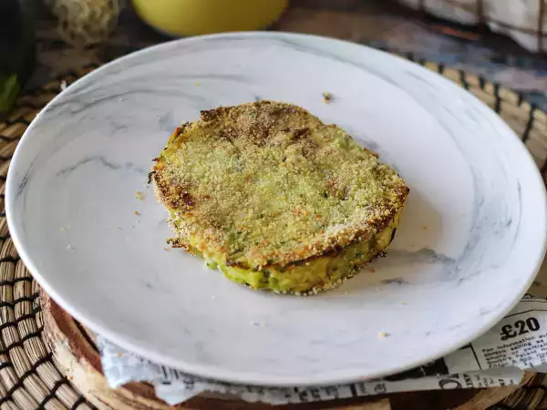 Opskrift Courgette- og kartoffelburger i airfryer