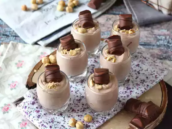 Opskrift Superlækre kinder bueno-verrines, der ikke skal bages