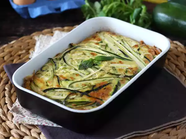 Opskrift Frittata af courgetter
