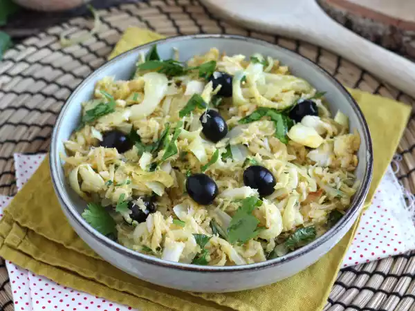 Opskrift Bacalhau à brás fra petitchef