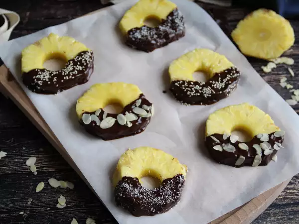 Opskrift Chokoladeananas: den perfekte dessert at lave med børn