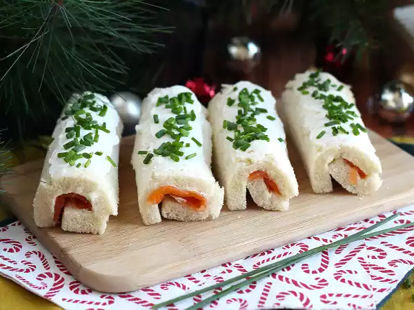 Opskrift Toast på juletræet