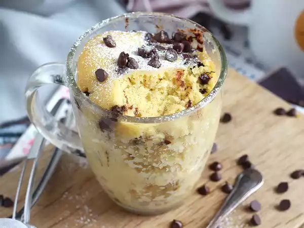 Opskrift Mug cake-kage